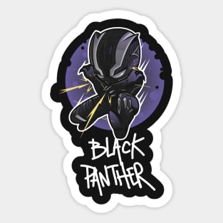 Black Panther Chibi Sticker